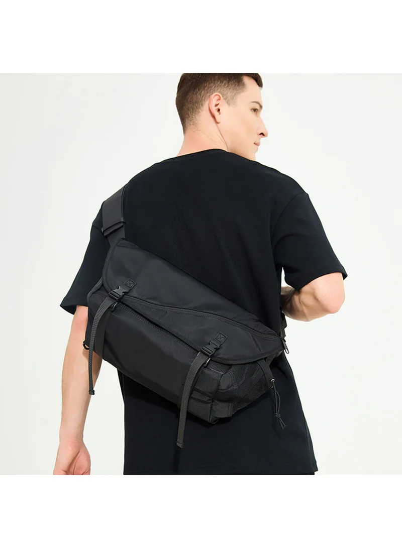 Mobcos Mobcos Back Pack Black Side Bag Small Mobcos Side Bag Small Black Waterproof Anti-Theft Sling Backpack - Durable Oxford Crossbody Chest Bag for Men & Women, Lightweight Travel Daypack with Breathable Back Panel  | Best Price UAE