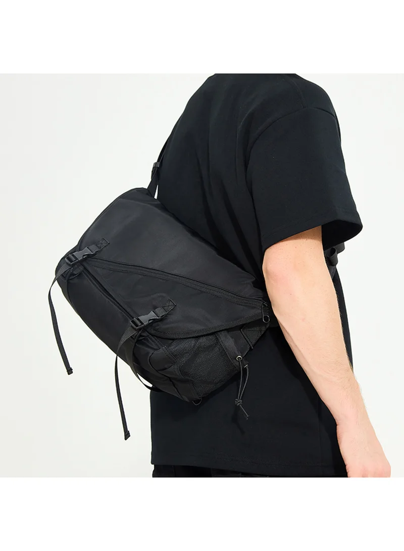Mobcos Mobcos Back Pack Black Side Bag Small Mobcos Side Bag Small Black Waterproof Anti-Theft Sling Backpack - Durable Oxford Crossbody Chest Bag for Men & Women, Lightweight Travel Daypack with Breathable Back Panel  | Best Price UAE