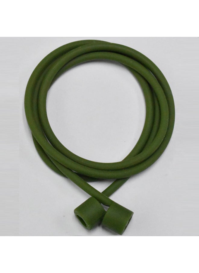 Generic - For Apple Airpods2PRO3 Earphone Anti-lost Rope Millet Huawei Earphone Silicone Lanyard TWS Anti-lost Rope-Color:5743C Army Green (Classic)-Applicable Model:For Apple Wireless Headphones - Image 1