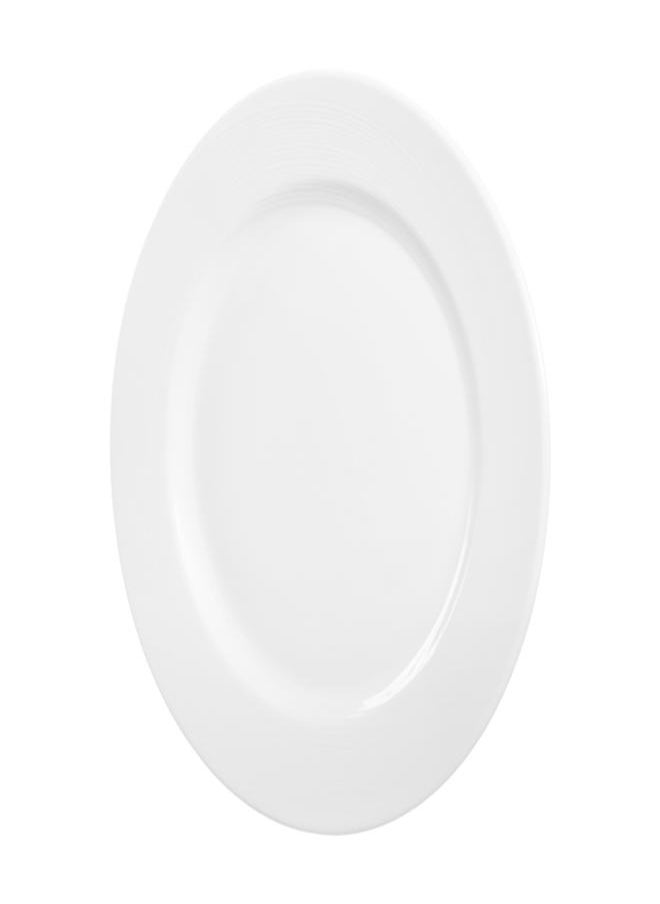 Royal Porcelain Royal Porcelain Round Flat Platter Shape Silk 31 CM White  - Image 2