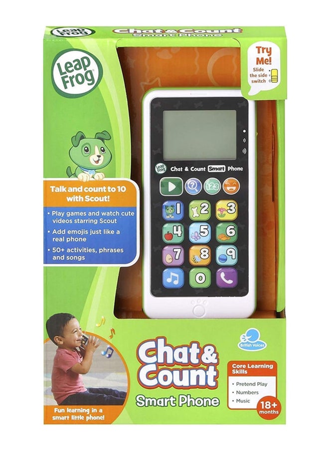 LeapFrog Chat And Count Emoji Phone - White  - Image 2