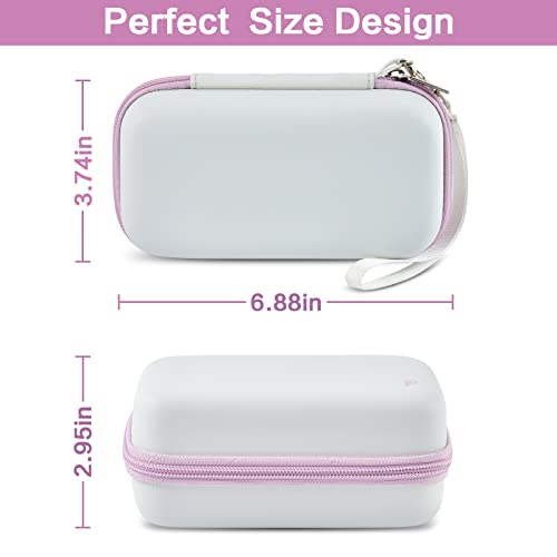 casmilee Case Compatible with Braun Epilator Silk-epil 3 3-270, Storage for Hair Removal Shaver & Trimmer for Women, Holder for Facial Epilator & Razors Head, Cleaning Brush, Charger (Box Only) - Image 3