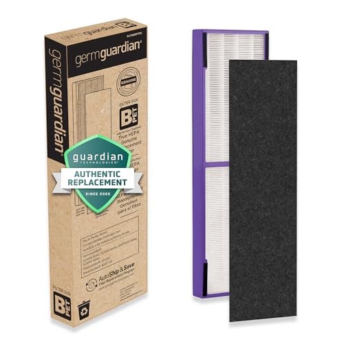 GermGuardian Germ Guardian FLT4850PT True HEPA Genuine Air Purifier Replacement Filter B, with Pet Pure Treatment for GermGuardian C4900, AC4825, AC4850PT, CDAP4500, AC4300, and More - Image 1