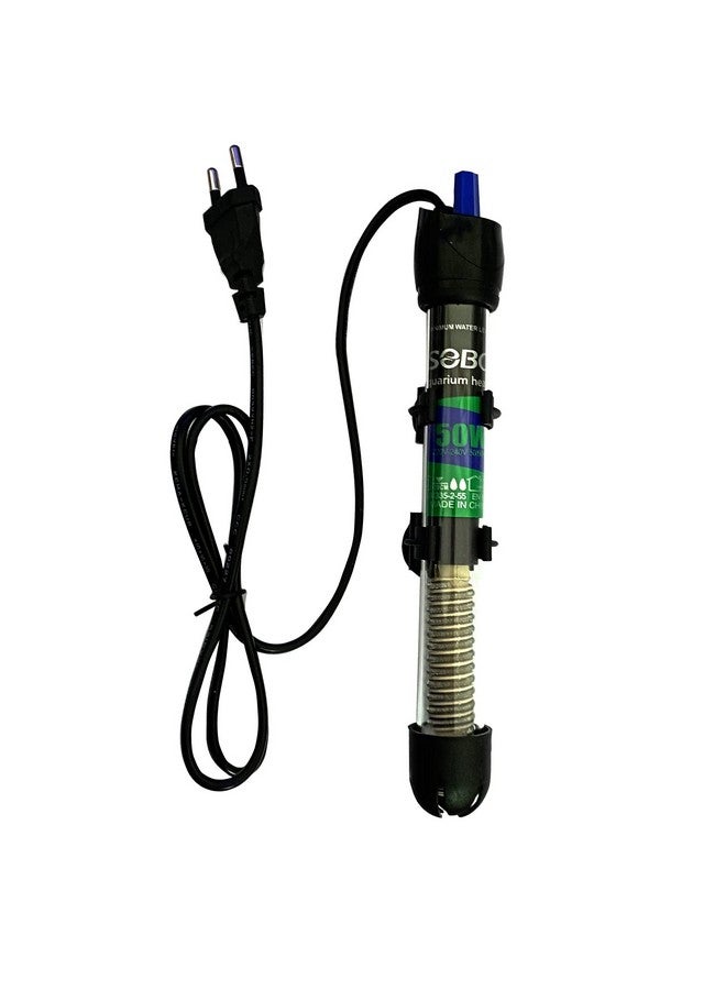 JAINSONS PET PRODUCTS سخان حوض السمك زجاجي من جينسونز بيت برودكتس سوبو، سخان حوض سمك قابل للغمر بالكامل/درجة حرارة قابلة للتعديل (20°-32°C) سخان حوض سمك، سخانات حوض سمك مقاومة للماء (50 واط) - Image 3