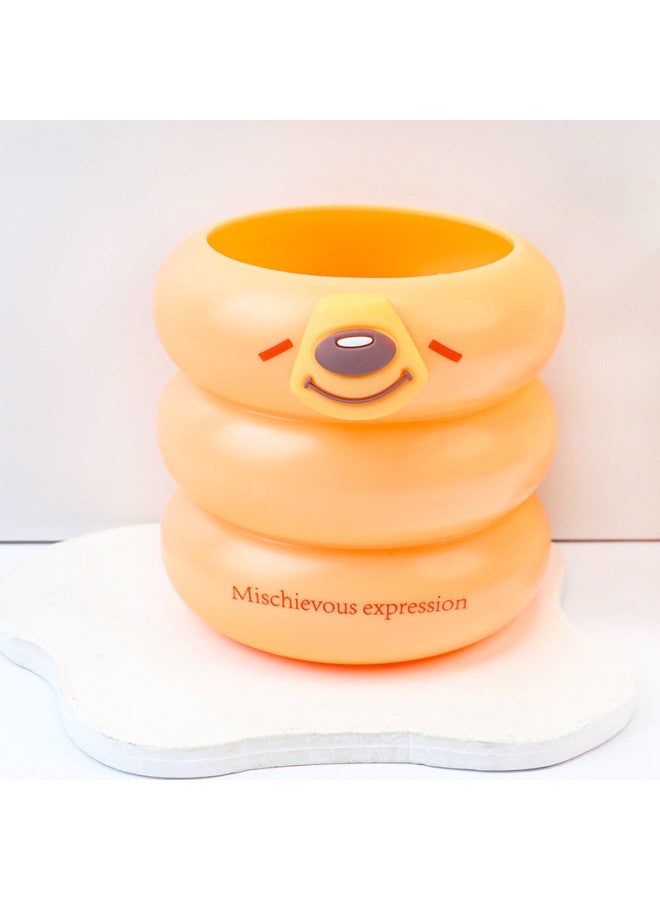 HELPS Creative And Cute Kapibara Pen Holder For Students, Desktop High-value Storage Pen Barrel, Large-capacity Cartoon Storage Box - Image 1