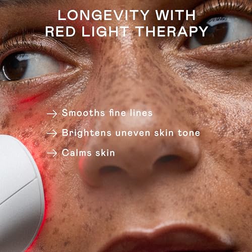 NUFACE Trinity Facial Massager LED Red Light Therapy Wrinkle Reducer Tightening Lifting FDACleared Enhances Radiance Reduces Fine Lines Microcurrent Facial Device - Image 3