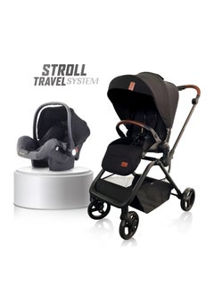 TEKNUM Stroll - 1 Travel System With Teknum Stroll, 0 - 4 Years, Upto 22Kg - Black  - Image 3