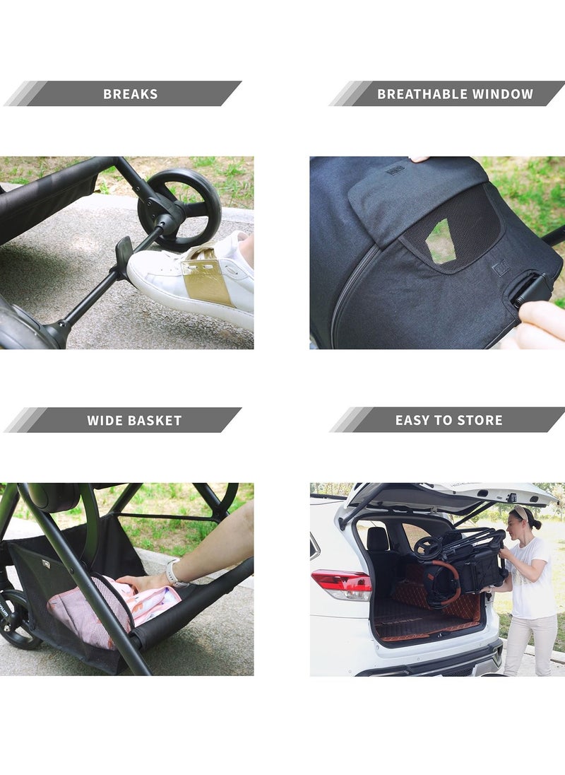 TEKNUM - Stroll - 1 Travel System With Teknum Stroll, 0 - 4 Years, Upto 22Kg - Black - Image 1