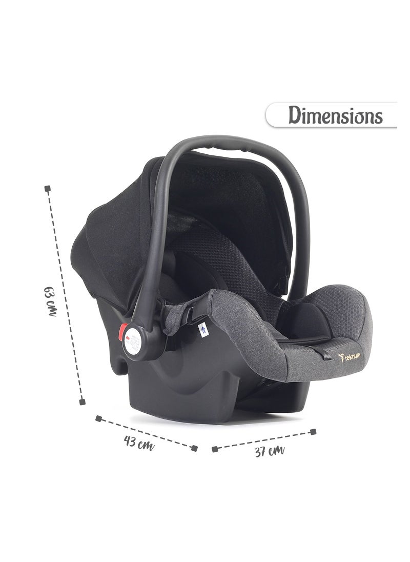 TEKNUM - Stroll - 1 Travel System With Teknum Stroll, 0 - 4 Years, Upto 22Kg - Black - Image 1