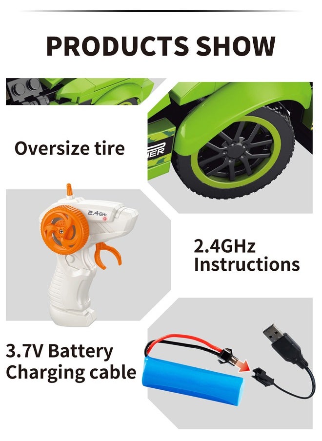 70050D Remote control car model Building Toy Set (275 Pieces) 6+ Years  - Image 5