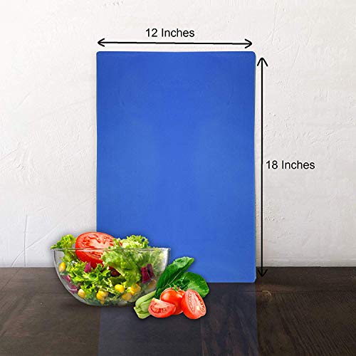 Urmila Plastic® Cutting Chopping Board for Kitchen Vegetable and Fruits Plastic Chopper Cutter Board Non-Slip Antibacterial Surface with Extra Thickness 18x12 Inches - Image 4