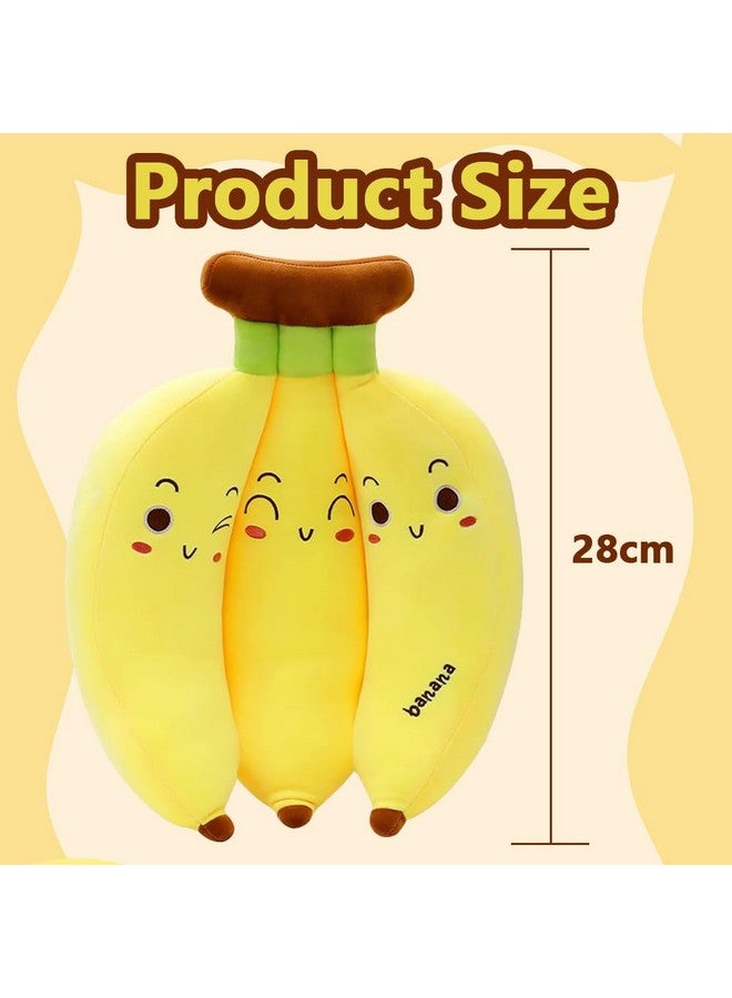 Tickles Tickles Banana Soft Stuffed Plush Pillow Toy for Kids Boys & Girls Birthday Gifts (Color: Yellow Size: 28 cm)  - Image 2