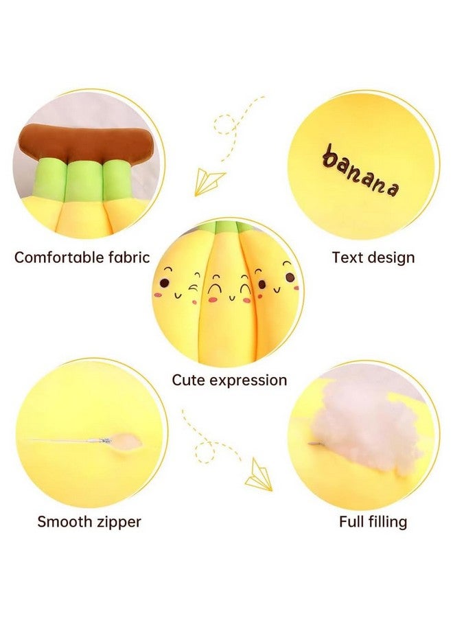 Tickles Tickles Banana Soft Stuffed Plush Pillow Toy for Kids Boys & Girls Birthday Gifts (Color: Yellow Size: 28 cm)  - Image 3