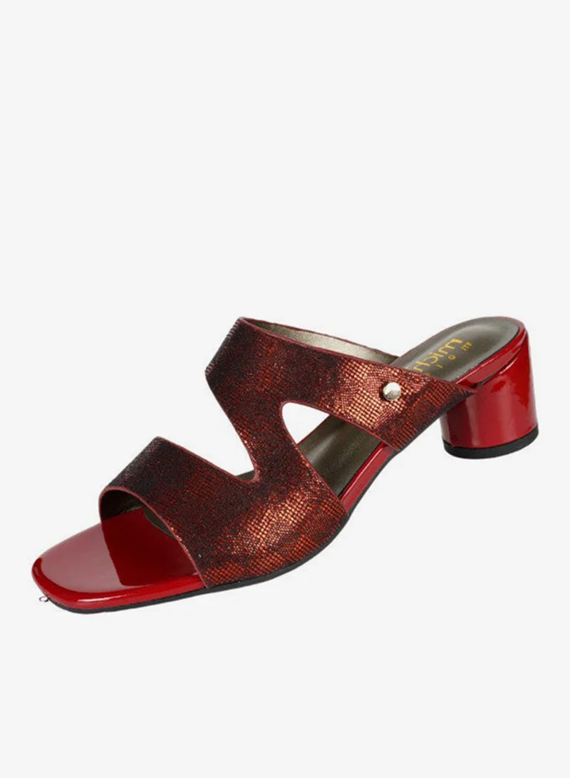 Michelle Morgan 092-2650 Michelle Morgan Ladies Block Heel 014RJ505 Red