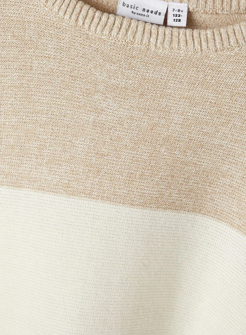 NAME IT Kids Color Block Sweater