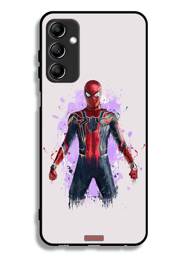 Tolwak Samsung Galaxy A14 5G Protective Case Cover Iron Spider Artwork - Image 1