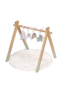 FUN MOMENT Wooden Baby Play Mat  - Image 1