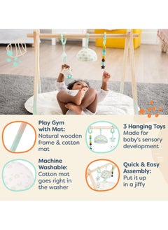 FUN MOMENT Wooden Baby Play Mat  - Image 5