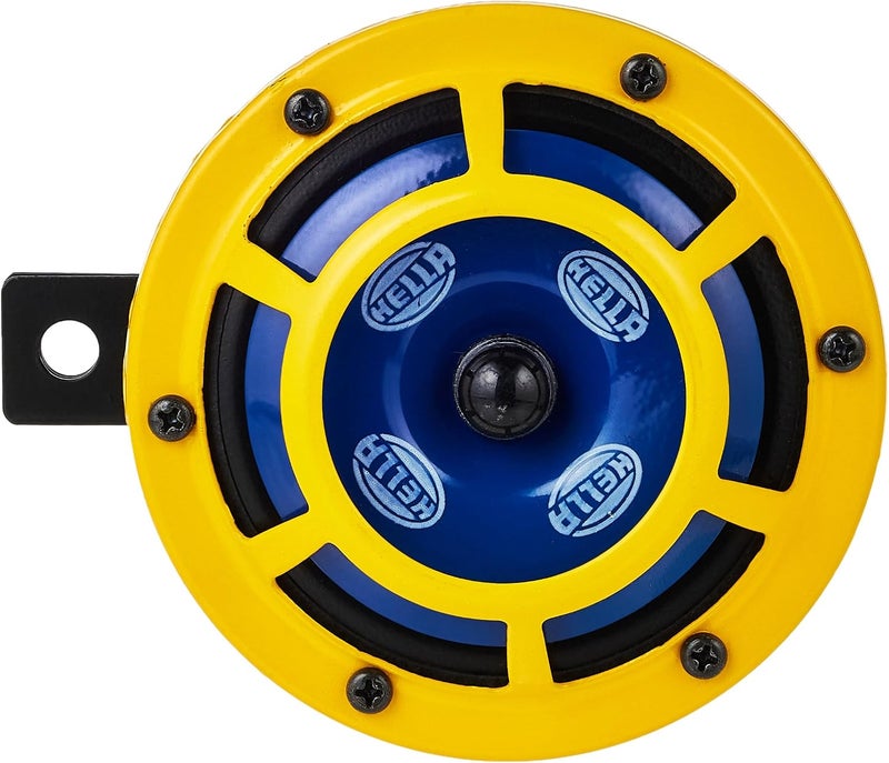 Hella Yellow Panther Horn Set (12V,350/415 Hz,105-118 dB @ 2m) Varied available picks - Image 2