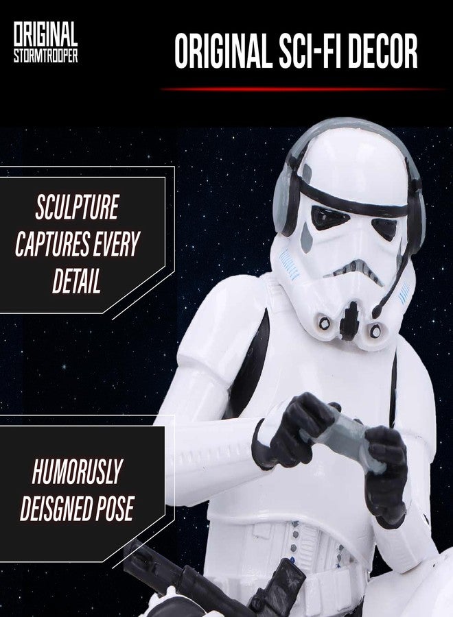 Nemesis Now Stormtrooper Game On! Figurine, Officially Licensed Star Wars Collectible, Gaming and Sci-Fi Decor for Fans - Image 4