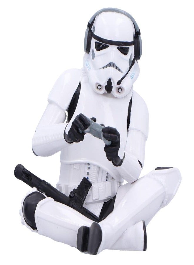 Nemesis Now Stormtrooper Game On! Figurine, Officially Licensed Star Wars Collectible, Gaming and Sci-Fi Decor for Fans - Image 1