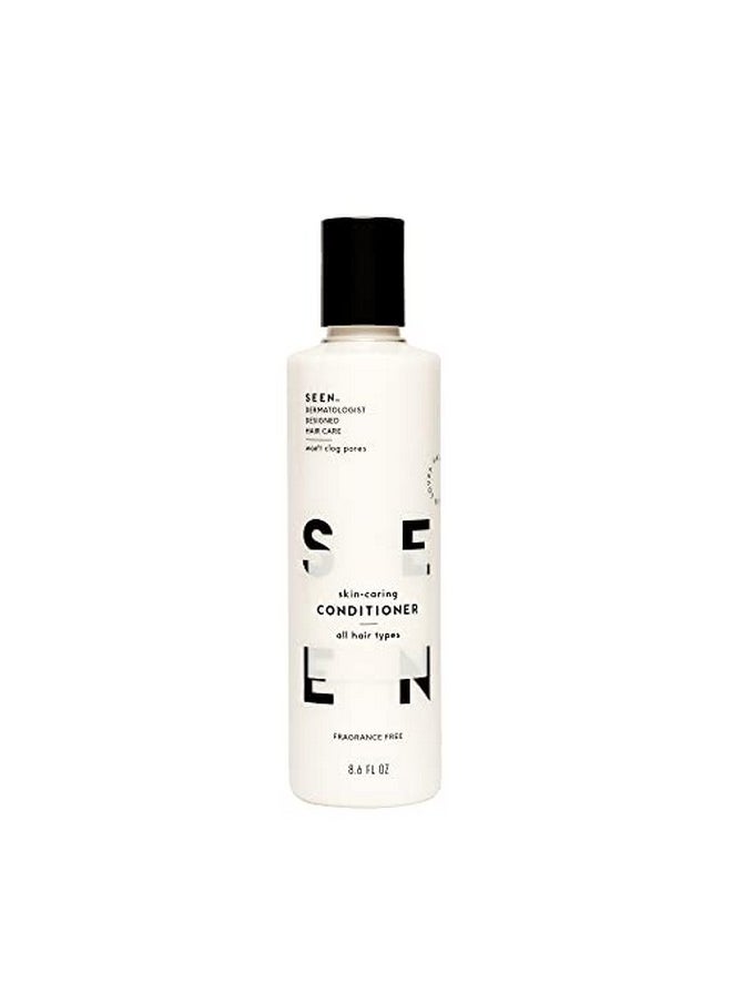 Seen Conditioner Fragrance Free Noncomedogenic & Sulfatefree Hair Conditioner Dermatologistdeveloped Safe For Sensitive Eczema & Acne Prone Skin  - Image 1