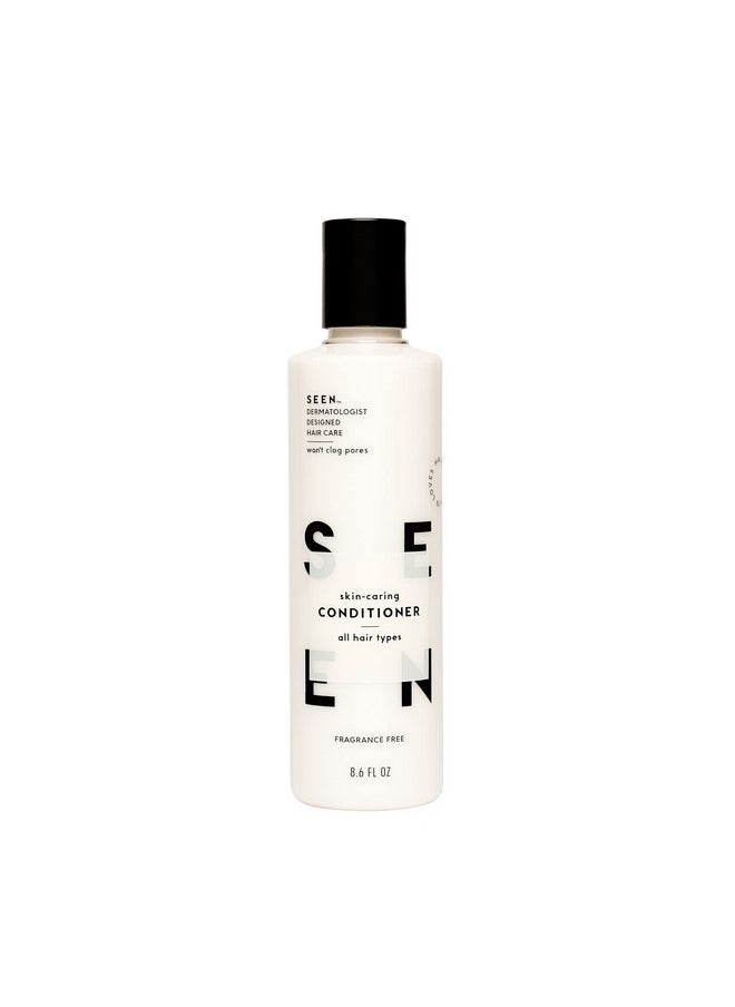 Seen Conditioner Fragrance Free Noncomedogenic & Sulfatefree Hair Conditioner Dermatologistdeveloped Safe For Sensitive Eczema & Acne Prone Skin  - Image 2