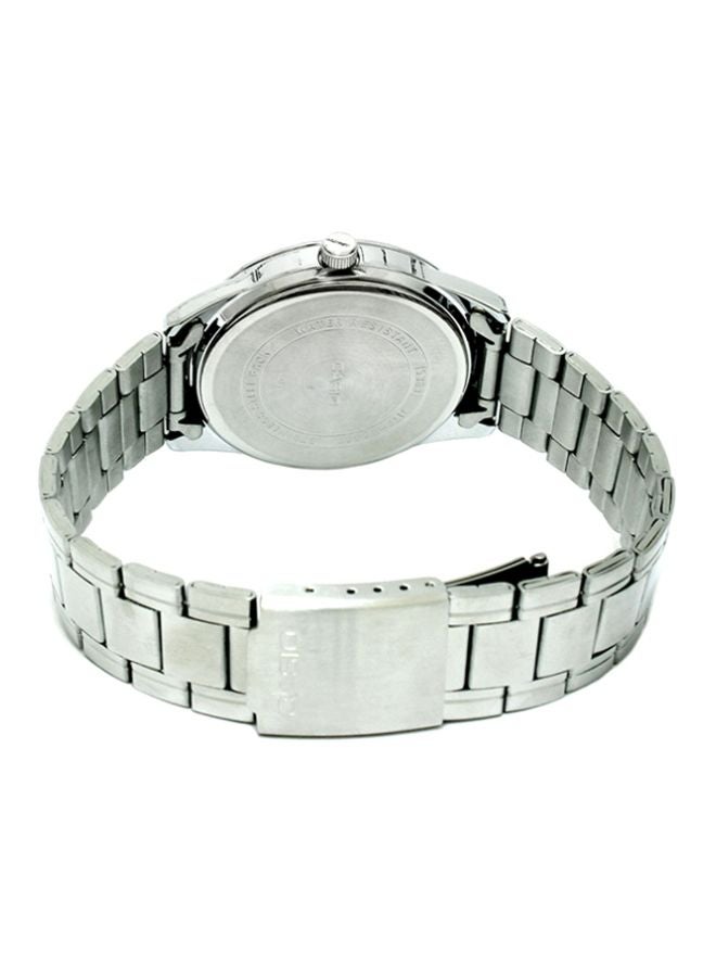 CASIO Women Water Resistant Analog Watch LTP-V005D-4BUDF - 28 mm - Silver - Image 2