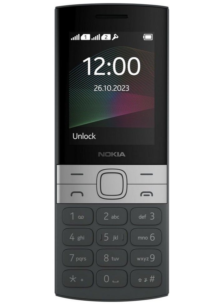 نوكيا 150 ثنائي الشريحة باللون الأسود (2023) - Image 2