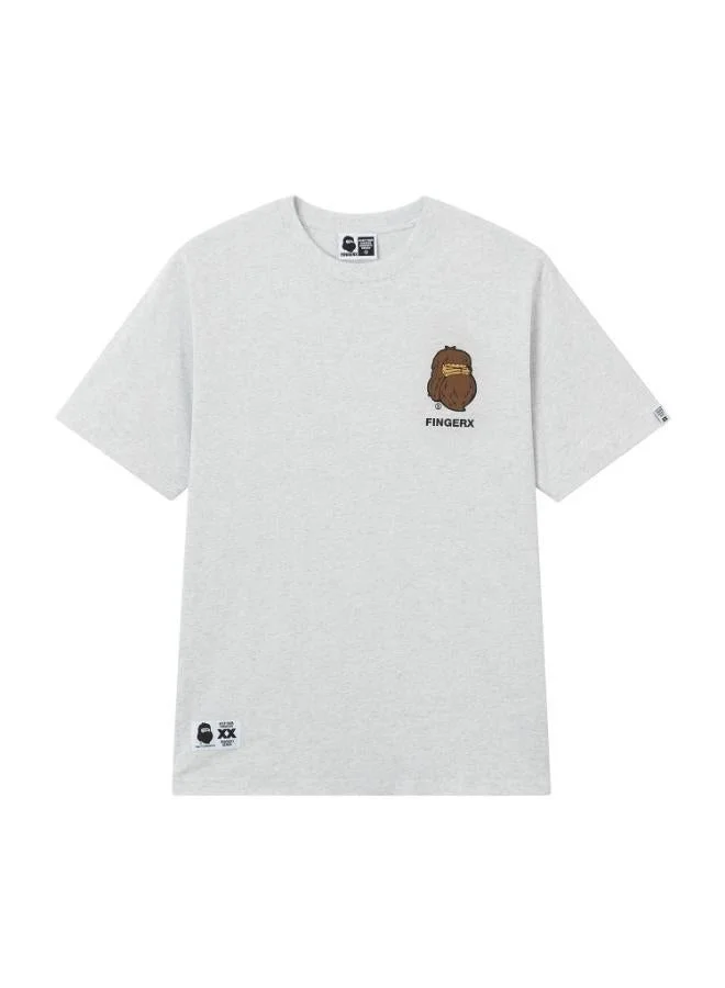 Fingercroxx  BigFoot Series Logo Print T-shirt for Men | Best Price UAE