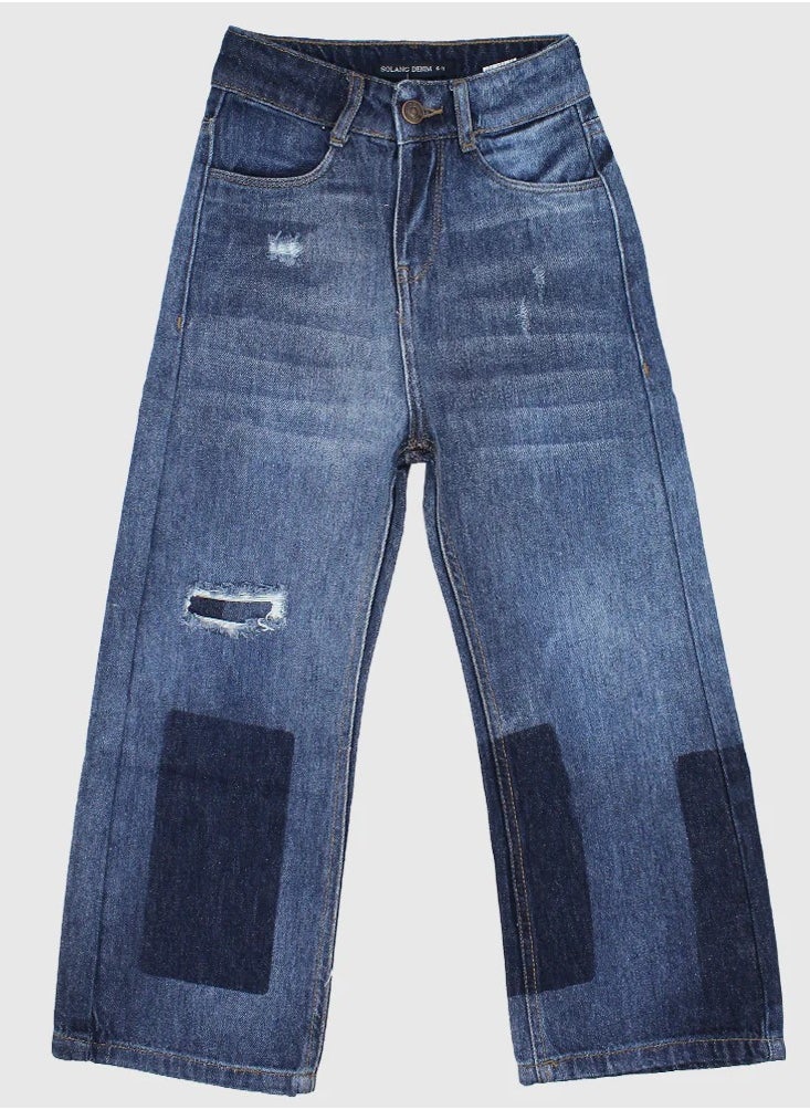 Solang - Ripped Regular-Fit Jeans - Image 1