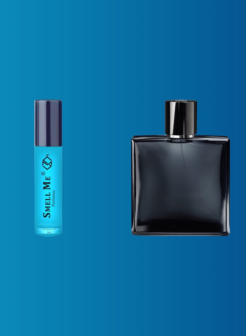 Smell Me Smell Me Perfume Oil 140 French Perfume Fragrance Long Lasting Scent 8ml Type Of Bleu De  - Image 2