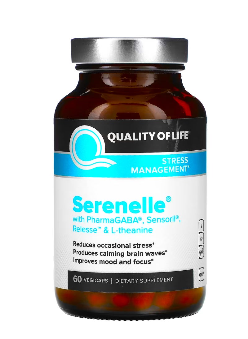 Serenelle, Stress Management, 60 VegiCaps