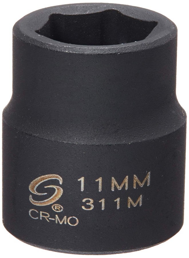Sunex Tools Sunex 311m 3/8-Inch Drive 11-Mm Impact Socket - Image 1