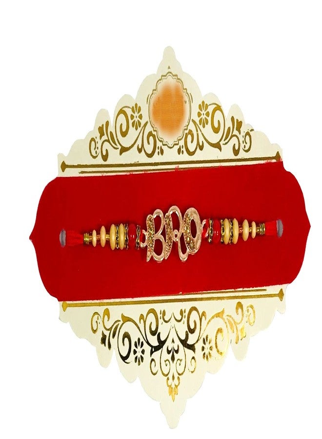 Evisha 2 Golden Swastik Bro Rakhi For Brother | Rakhi Combo 107-109 | rakhi || rakhi set || rakhi for brother || rakhi for brother and bhabhi || rakhi combo || bhaiya bhabhi rakhi || rakhi gifts - Image 4
