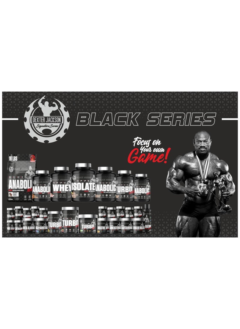 DEXTER JACKSON Black Series Platinum Pre Advanced Pre Workout Formula - Enhanced Performance & Pump (Strawberry Lemonade)  - Image 4
