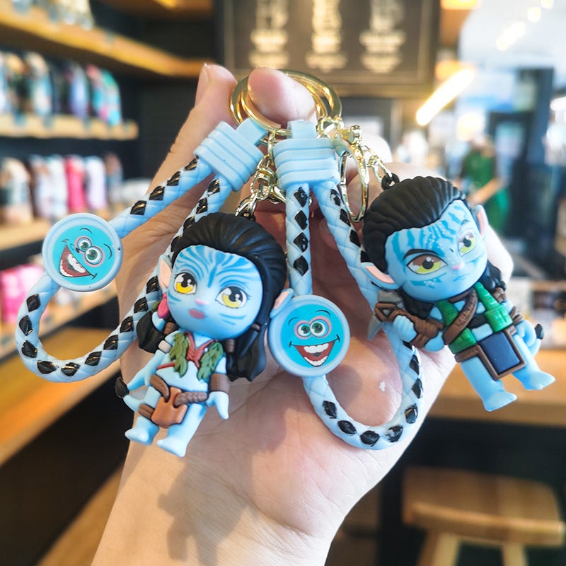 Avatar Keychain Cartoon Cute Gift Christmas New Year Claw Machine Pendant Zhangjiajie - Image 2