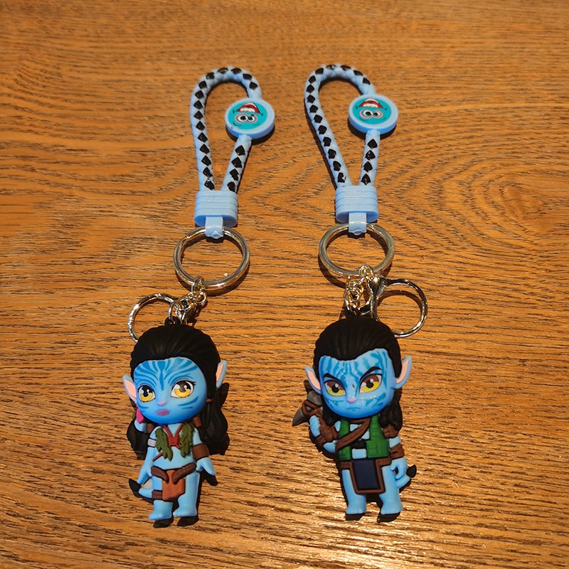 Avatar Keychain Cartoon Cute Gift Christmas New Year Claw Machine Pendant Zhangjiajie - Image 5