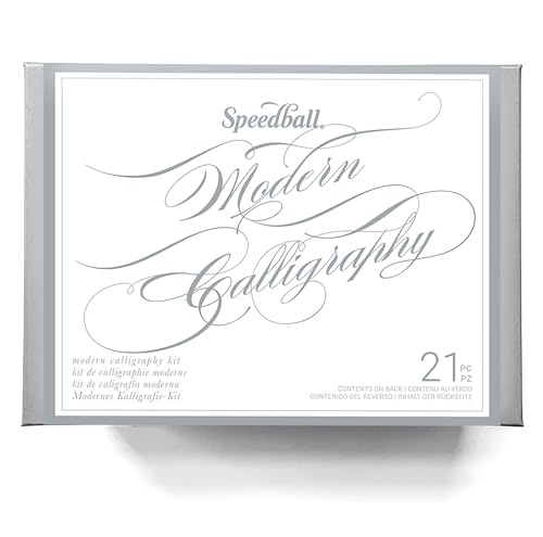Speedball Modern Calligraphy Kit Featuring Pen Holder Nibs Tips Ink Textbook Calligraphy Gift Calligraphy Pen Set Scribe Writing Art Lettering Artist Caligraphy Lettering Invitations - Image 1