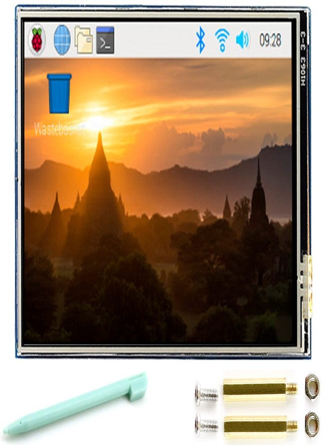 Waveshare 3.5" Resistive Touch Screen IPS LCD 480x320, XPT2046 Controller, Compatible with Raspberry Pi 5/4B/3B+/3B/2B/A+/B+/Zero W/Zero 2W - Image 1