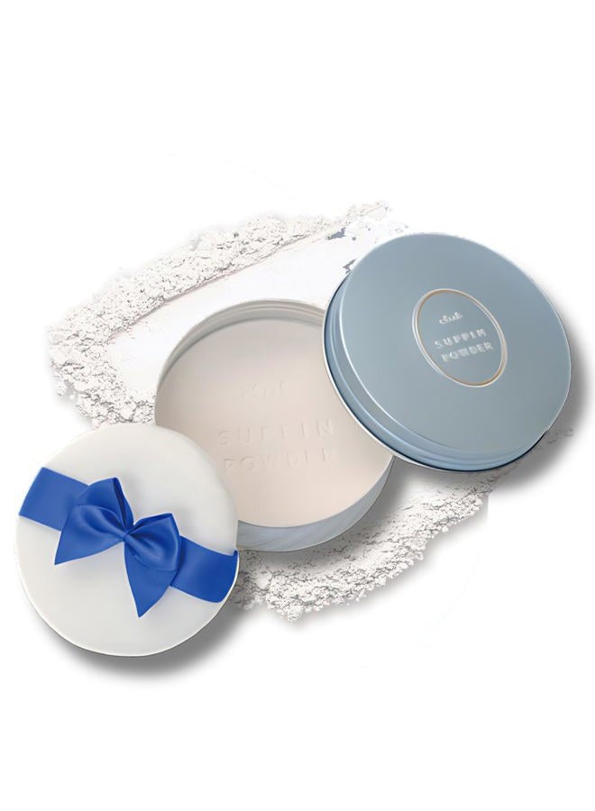 Club Setting Powder for a Natural Matte Finish, Lightweight Face Powder with Skin-Smoothing Amino Acid Formula Pressed Powder, Innocent Floral, 0.87 Fl Oz(26g) - Image 1