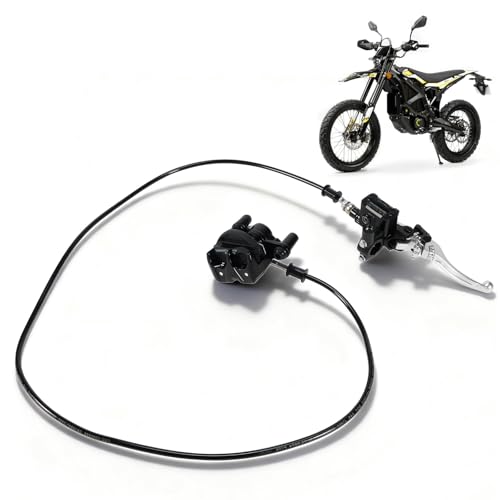 semkalo Upgraded Left Rear Brake Assembly, Fit for Surron Ultra Bee Electric Dirt Bike - Replacement for Sur-Ron Ultrabee Brake Master Caliper Lever Kit, Upgrade Better Braking Performance - Image 1