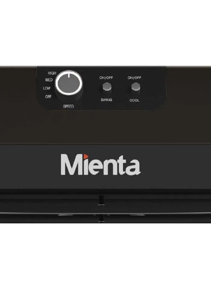 Mienta Minta Air Cooler - 3 Speeds, 2 Water Tanks with a Total Capacity of 85 Liters, Black Color AC49138A - Image 5