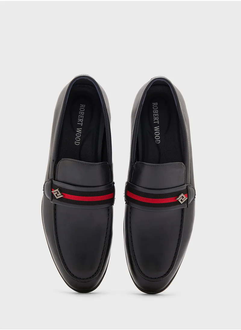 روبرت وود Webbing Detail Formal Slip Ons