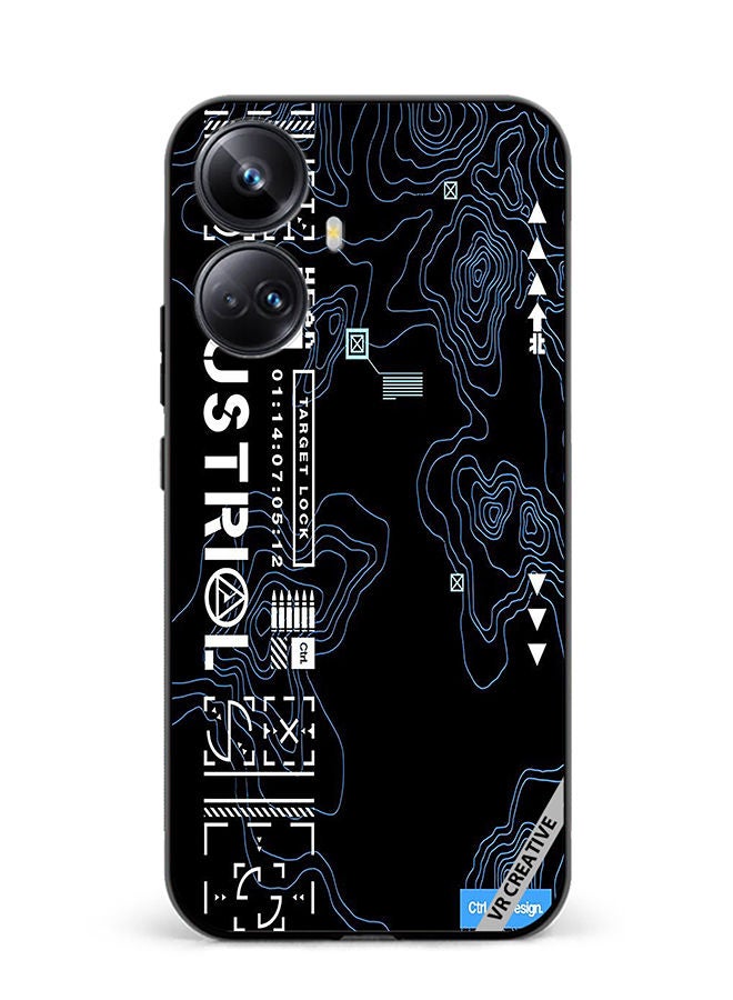 VR CREATIVE Protective Case Cover For Realme 10 Pro Plus Target Lock Design Multicolour - Image 1