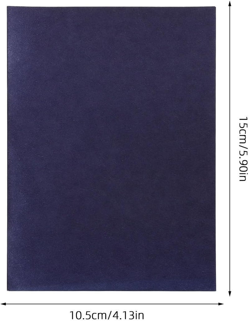 SEWACC 50pcs Cyanotype Papers Sun Print High Sensitive Printing Decorative Paper for Arts Crafts DIY Project - Image 2
