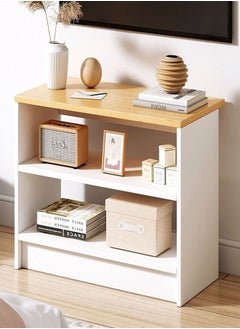 Multipurpose Use Home Office Desk Desktop Bookshelf Living Room Storage Rack Simple Table Display Stand 60x30x40 cm