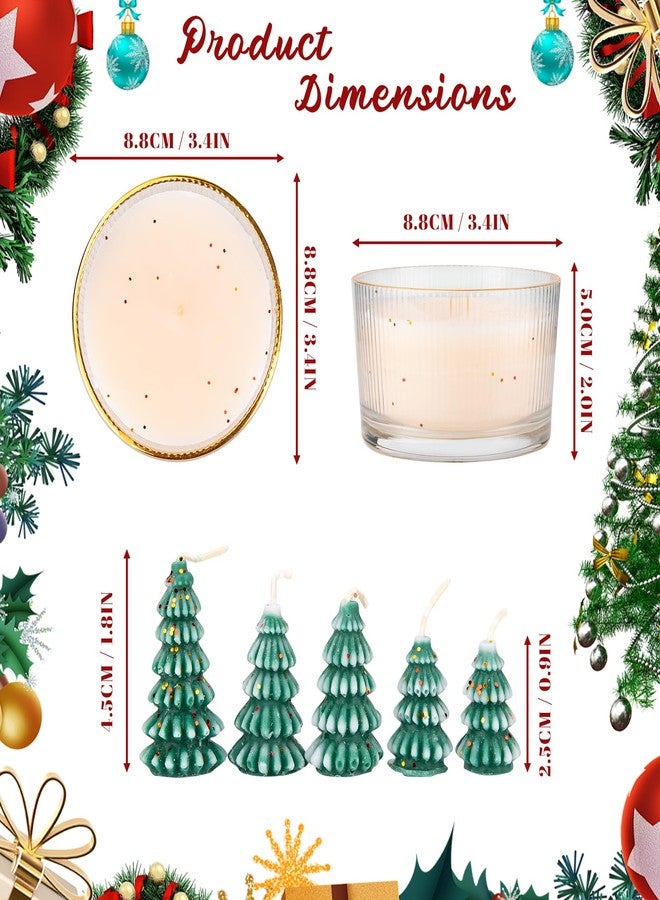 Fensong Christmas Tree Candles - Premium Festive Candles for Christmas Decor, Perfect for Home Decorations, Holiday Gatherings, Family Reunions, Festival Parties and Seasonal Celebrations - Image 2