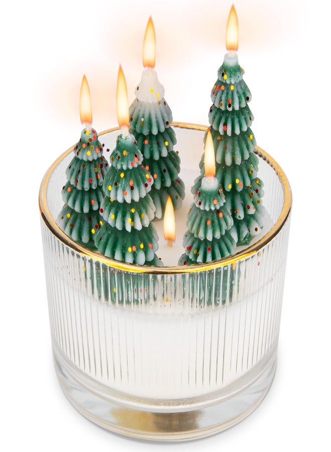 Fensong Christmas Tree Candles - Premium Festive Candles for Christmas Decor, Perfect for Home Decorations, Holiday Gatherings, Family Reunions, Festival Parties and Seasonal Celebrations - Image 1