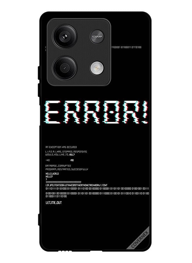 Covernex Protective Case Cover For Xiaomi Redmi Note 13 Error - Image 1